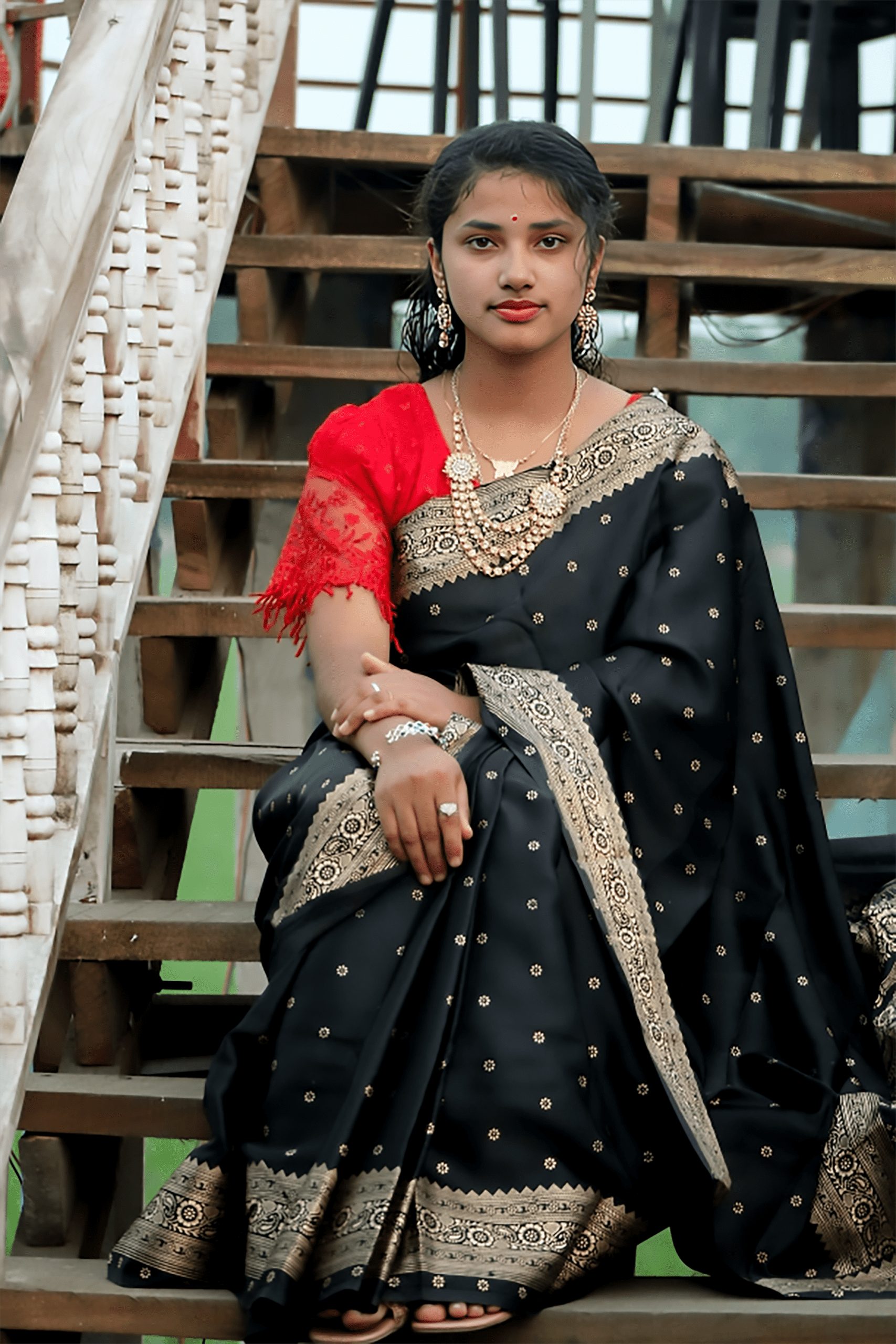 জাপানী সিল্ক শাড়ি - Image 2