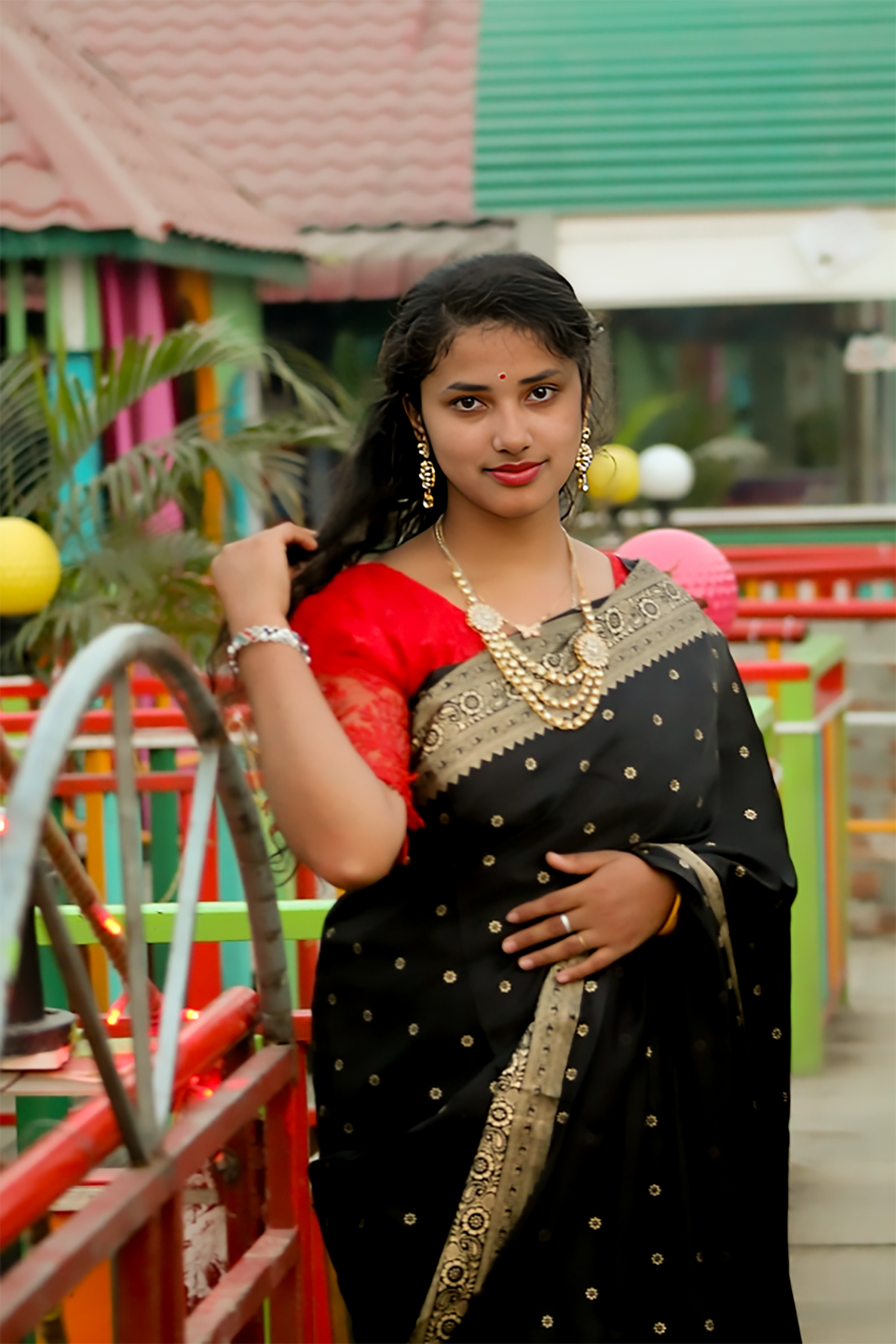 জাপানী সিল্ক শাড়ি