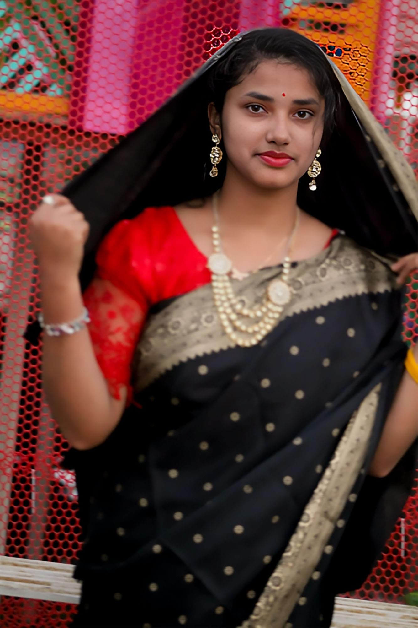 জাপানী সিল্ক শাড়ি - Image 4